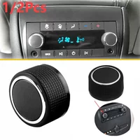1/2Pcs Car Rear Radio Audio Volume Control Knob Replacement for Chevrolet Silverado Tahoe GMC Acadia Sierra Yukon 2007-2013