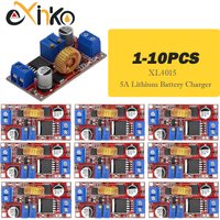 1/5/10pcs XL4015 5A DC to DC Power Converter 8-34V to 1.25-32V CC CV LED Driver Step Down Charging Board Lithium Charger Module