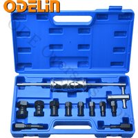 12-teiliges Innenlager-Abzieher-Set mit Gleithammer, Blindloch-Innenlager-Abzieher-Set, Lagerextraktor