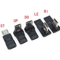 Micro USB Verlängerung Kabel Super Speed Android elbow erweiterung Männlichen zu Weiblichen Daten Sync USB 2,0 Extender Kabel Ve
