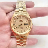 118A Store 36MM Casual Diamond Date Sports Watch with Japanese Movement Unisex Mechanical Watch in Stainless Steel Orient