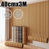 Self-Adhesive Brown Grid Wallpaper 3M Thick Faux Plaid Pattern with Waterproof Moisture-Proof Finish for Walls Home Decor