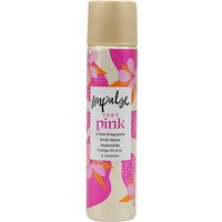 Impulse Very Pink Body Spray 75ml - Fine Fragrance Deodorant for Women, Orange Flower & Jasmine Scent - Fresh On-The-Go Mist