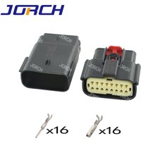 33482-1601 33472-1601 Molex MX 150 Male Female Connector 16 Pin Black Housing Receptacle plug
