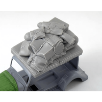 1:35 Casting Resin Model Assembly Kit, GK, Resin Tank Debris, Unpainted