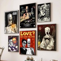 G-Grim Fandango Game Poster Self-adhesive Art Room Entrance Restaurant Wall Decor Art Painting