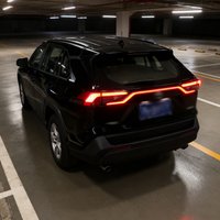 For Toyota RAV4 2020-2025 Auto Back Lamps Assembly Upgrade Dynamic Car LED Through Taillights Plug and Play Tools Accessories