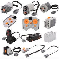 New Power Functions Technical Battery Motor Parts MOC Multi Tool Servo Train Motor Receiver IR Control Model For Building Blocks