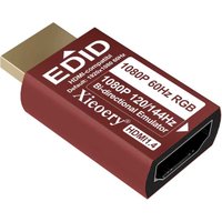 HDMI EDID Emulator 1080P 60Hz RGB Default,High-Refresh Dummy HDMI Plug for Remote Desktop, Stable Output&120Hz/144Hz EDID Suport