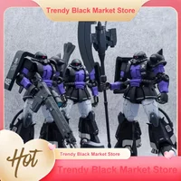 HG 1 144 GTO ZAKU Black Tri Stars Assemble Model Kit Mecha Desktop Decoration Collectible Puzzle Gift For Collectors