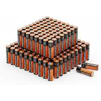 AA Battery 1.5V Disposable Carbon Battery, 10-100PCS Optional, Leak-Proof for LED Lights/Wireless Mouse/MP3for Low-Power Devices