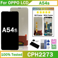 6.52"High Quality For Oppo A54s LCD CPH2273 DIsplay With Frame Digitizer Assembly For Oppo A54S LCD Replacement Repair Parts