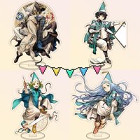 15CmFashion Anime Acrylic Figure Stand Plates for Witch Hat Atelier Coco Qifrey Olruggio Agott Desk Decor Creative Birthday Gift