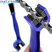 Portable Bicycle Chain Cleaner Brush MTB Road Bike Cycling Chain Cleaner Maintenance Bike Flywheel Brush Washer