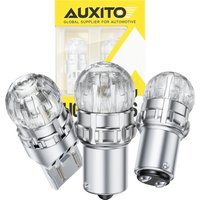 AUXITO 2Pcs 1156 BA15S LED Reversing Light Bulbs White Canbus P21W 7443 W21/5W T20 W21W Back-up Parking Lamp 1157 BAY15D DRL 12V