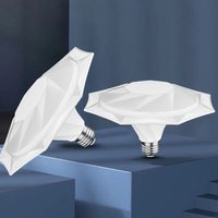 Spotlight 40W 60W 80W 100W Ceiling Lamp E27 Super Bright LED Bulb Round Cool White Indoor Lighting Bulbs Garage