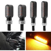 Motorcycle Led Turn Signal Light 12V 8mm Mini Indicators Blinker Lamp Clignotant Moto Led For Honda Yamaha Kawasaki Cafe Racer
