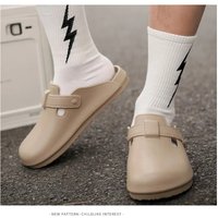 Unisex Closed Toe EVA Clog Slippers Adjustable Buckle Non-Slip Garden Beach Casual Footwear