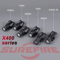 Surefire X400 X400V X400V-IR X400U Ultra Light Red/Green Laser Light Combe SF Flashlight IR Light Fit 20mm Rail Aluminum Making