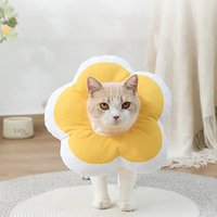 Cat headband Elizabeth circle soft and comfortable bathing, anti-bite and licking, sterilized collar cat sun flower neck ring