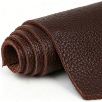 4.0mm thick cowhide leather material, genuine leather top layer, cowhide sofa cushion, dark brown dual color cooling mat, thick