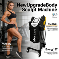 Professional RF EMSnova Body Sculpting Machine Electric EMS Fat Burning Slimming Muscle Stimulator 15 Tes 6500W 5 Handle Neo