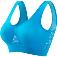 Seamless Breathable Women Bras Camisole Wireless Underwear Crop Top Big Size Sports Gym Running Fitness Yoga Wire Free Bralette