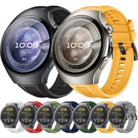 Silicone Strap For Huawei Watch 5 46mm Soft Sports Band 22mm WristBand For Huawei Watch 5/4/4Pro/3/3Pro Smart Watch Bracelet