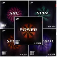 Original Friendship 729 Bloom Table Tennis Rubber Tacky Ping Pong Rubber Pimples-in for Fast Attack with Loop Drive