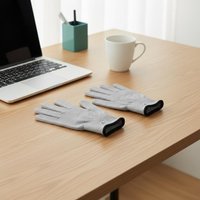 Electrotherapy Conductive Gloves 1Pair Silver Fiber Electrode Pads for TENS Massage Hand Recovery Physiotherapy UseHot