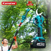 Kamolee 50 mm bürstenlose kabellose elektrische Schere, Gartenschere, Gartenschere, effizienter Obstbaum-Bonsai-Beschneider, Astschneider