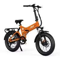 AliExpress PVY Z20 PLUS off-road electric vehicle with 48V 16.5Ah battery 1000W electric bicycle 20-inch fat tire adult electric vehicle