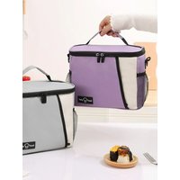 Large Insulated Lunch Tote Bag with Adjustable Strap Reusable Thermal Cooler for Office School Work Travel Picnic Men and Women
