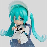 10CM New Anime Hatsune Miku symphony #2490 Kawaii Q version Figures PVC Model DIY Toys Doll ornament Gifts