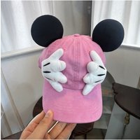 Pure Cotton Mouse Baseball Cap Funny Hip Hop Hat Duckbill Hat Travel Children Sunshade Cap Korean Style Creative Sun Hat Gift