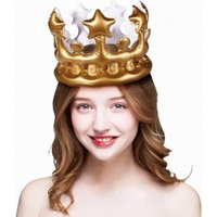 Inflatable Crown For Kids Adult Birthday Hats Cap King Toy Party Decoration Creative Inflated Event Stadium Props Party Gift