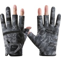 AliExpress NONE Fishing Gloves Breathable Cycling Men Women Non-Slip Gloves Summer Roll Fishing Bait Camouflage UV protection Lure Fishing Glove