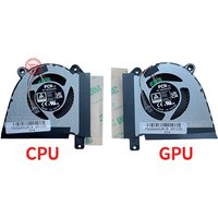 New Laptop Cpu GPU Fan For ASUS ROG Zephyrus 14 2022 G14 GA402R GA402RJ GA402RK 2022/GA402X 2023 13NR09U0AP0901 13NR09U0AP1001