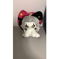 New Freak Circus Pierrot Pierro Cosplay Cotton Doll 20cm Cute Doll with Fan Surrounding Features