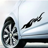 Stylish Car Vinyl Decal Graphics Side Flame Element Stickers Body GenericRacing Decal Sticker Auto Car Accessories Sport Style