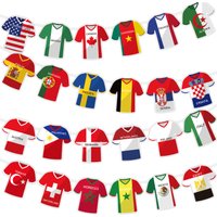 49-Piece Party Decoration Banner Set – Soccer-Themed Party Supplies & Scene Decor