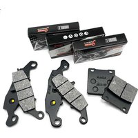For SUZUKI GSF600 Bandit 600 2000 2001 2002 2003 2004 GSF600S GSF 600 S Motorcycle Front Rear Brake Disc Pads Kits Set
