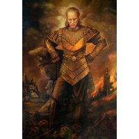 VIGO THE CARPATHIAN GHOSTBUSTERS METAL TIN SIGN POSTER WALL PLAQUE