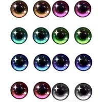 Fursuit Furry Eyeball Furryfandom Cosplay Costume Headsets Accessories Eye Pupil Furry Suit Kigurumi Animal Dust Net Printing
