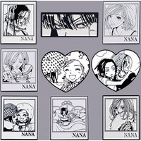 Anime Girls Nana Osaki Lapel Pins for Backpacks Gift Cute Things Brooches Manga Badges on Backpack Brooch for Clothes Jewelry