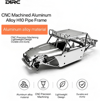 D1RC VP H10 CNC Aluminum Alloy Tube Frame 1:10 Scale Metal Tube Frame Rock Crawler RC Model Car