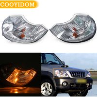 Headlamp with bulb Front Corner light indicator For Hyundai Terracan 2001 2002 2003 2004 2005 2006 Wide light Turn Signal lamp