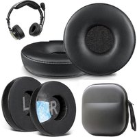Earpads & Storage Case for David Clark DC PRO-X2, DC PRO-X Aviation Headsets Memory Foam & Cooling Gel Ear Pads Cushions Earmuff