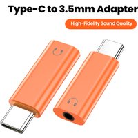 Type-C Audio Adapter Type-C to 3.5mm Earphones DAC Digital Connector For iPhone 15-17series Xiaomi Huawei Samsung POCO Cellphone