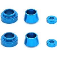 Metal Steering Knuckle Flange Sleeve Bushing Gasket for Tamiya TT02 TT-02 1/10 RC Car Upgrade Parts Accessories